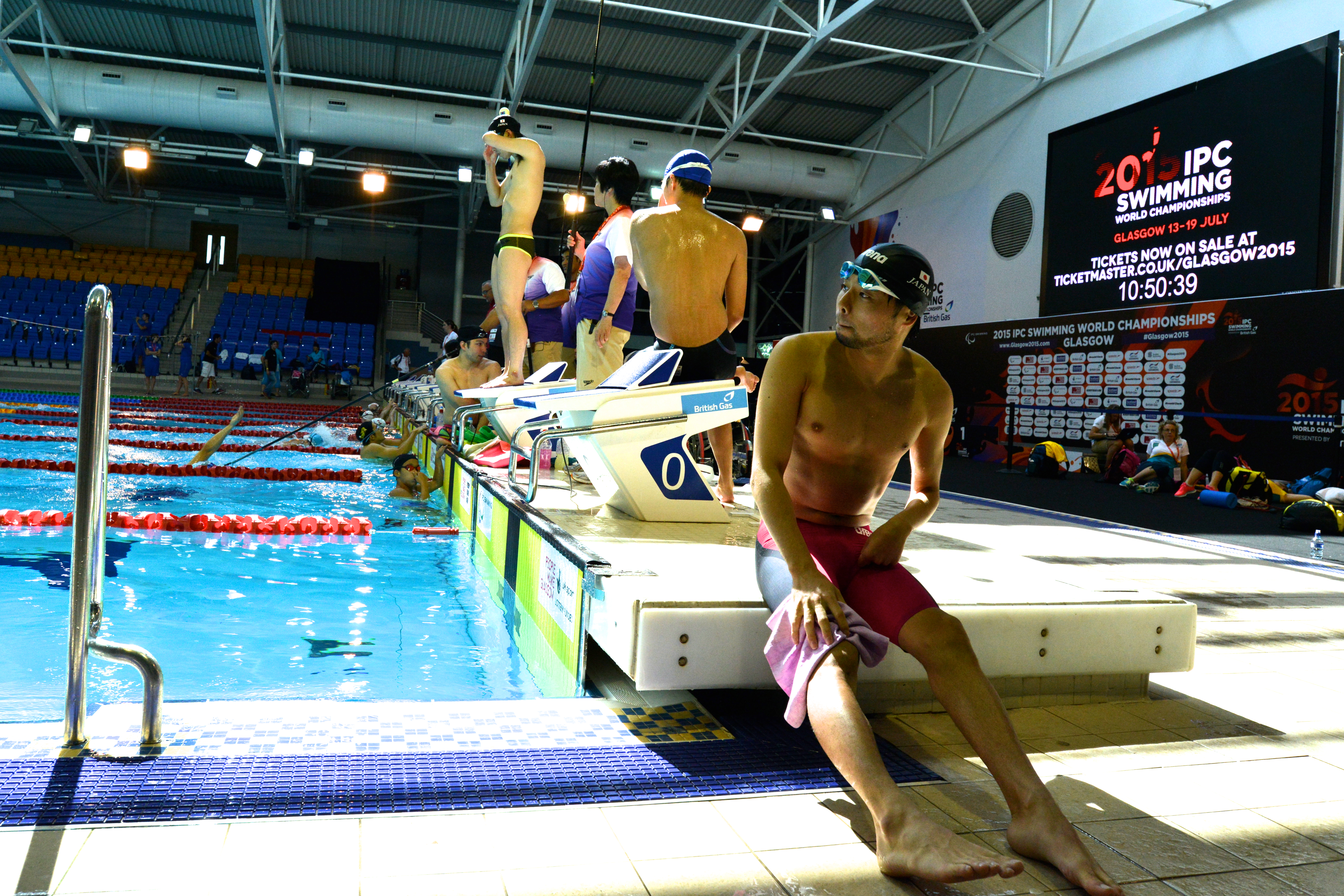 Paraphoto Ipc水泳世界選手権まであと２日 選手たちの練習風景