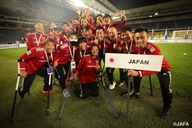 日本がグループステージ1位通過！〜アンプティサッカーワールドカップ WAFF World Cup 2022 – Paraphoto