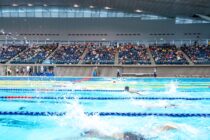 6月30日、第27回日本知的障害者選手権 水泳競技大会（WPA公認大会）が開催されている横浜国際プール　写真・秋冨哲生