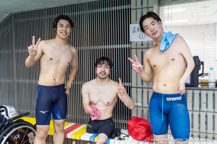 男子50m平泳ぎでインクルーシブランキングが発表された。　写真・秋冨哲生